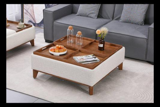 PARMA OTTOMAN COFFEE TABLE - LARGE