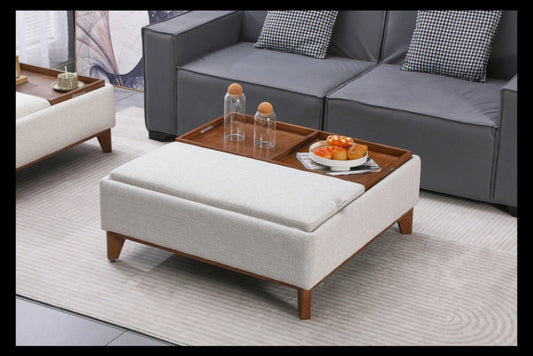 PARMA OTTOMAN COFFEE TABLE - LARGE