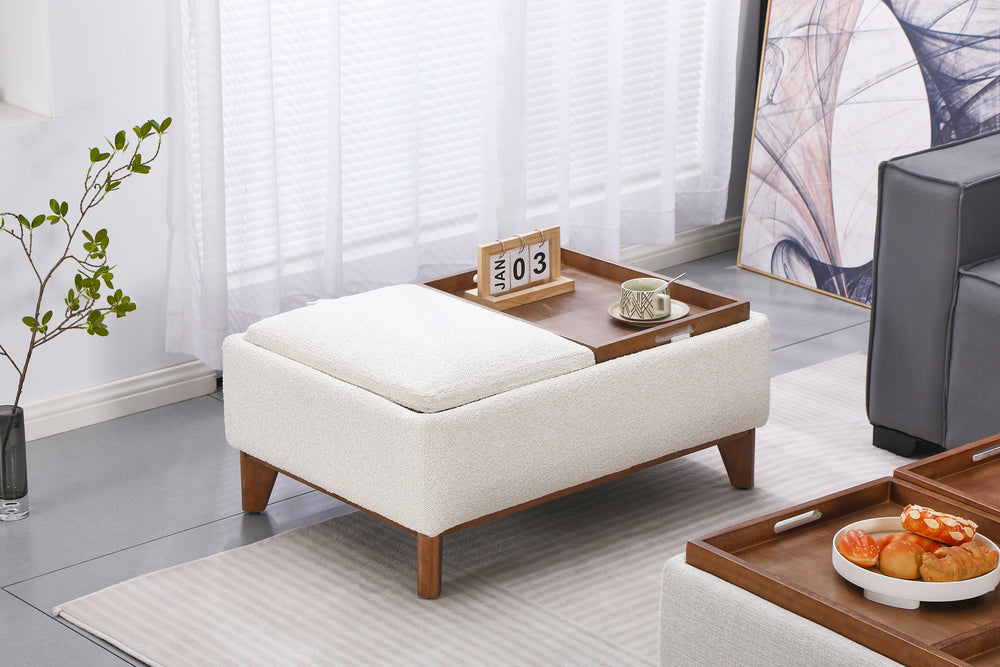 PARMA OTTOMAN COFFEE TABLE - SMALL