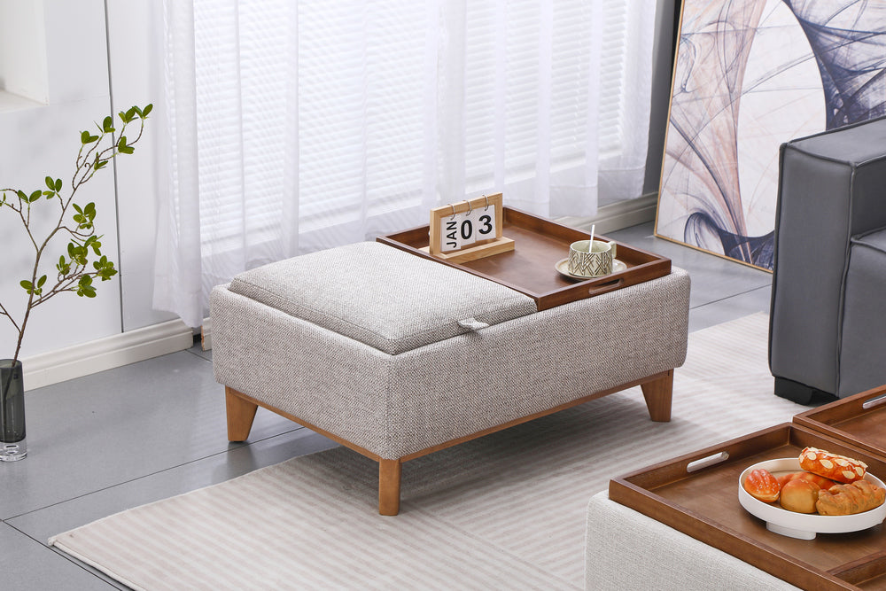 PARMA OTTOMAN COFFEE TABLE - SMALL