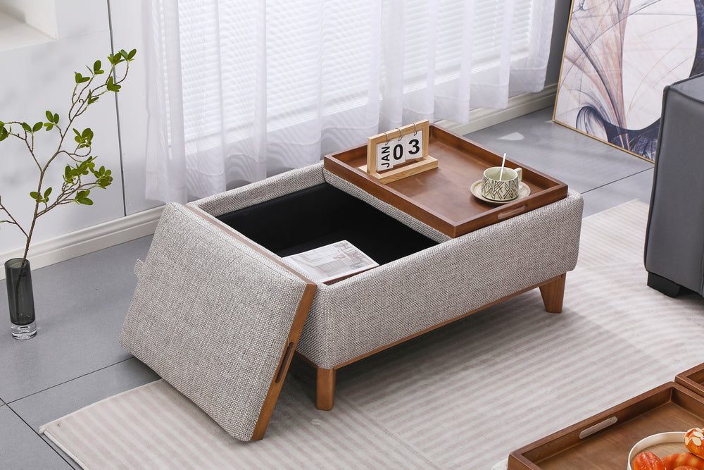 PARMA OTTOMAN COFFEE TABLE - SMALL