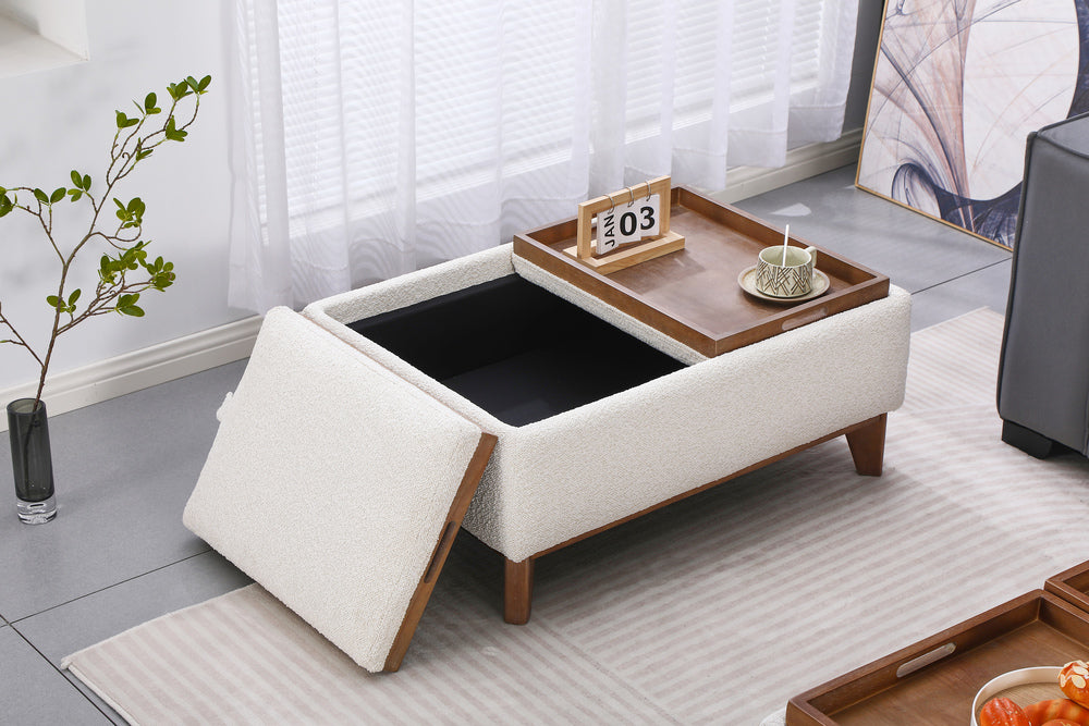 PARMA OTTOMAN COFFEE TABLE - SMALL