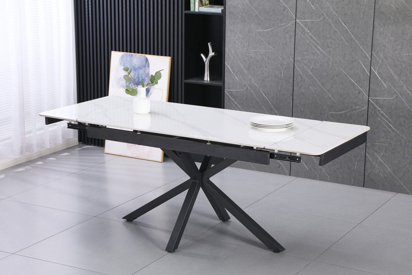 SAVONA DINING TABLE GREY
