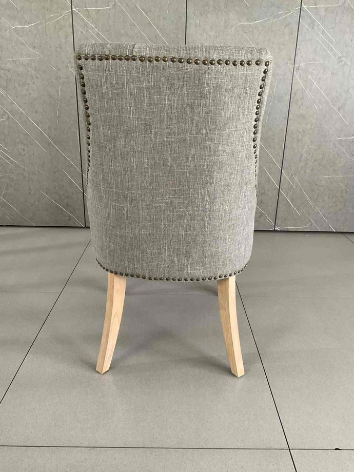 MANOLA LIGHT GREY DINING CHAIR (SET OF 2)
