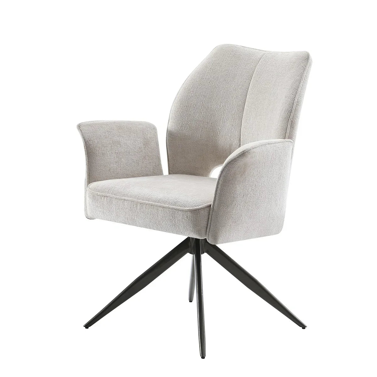 VENEZIA Chair (no armrest) DC CREAM (SET OF 2)