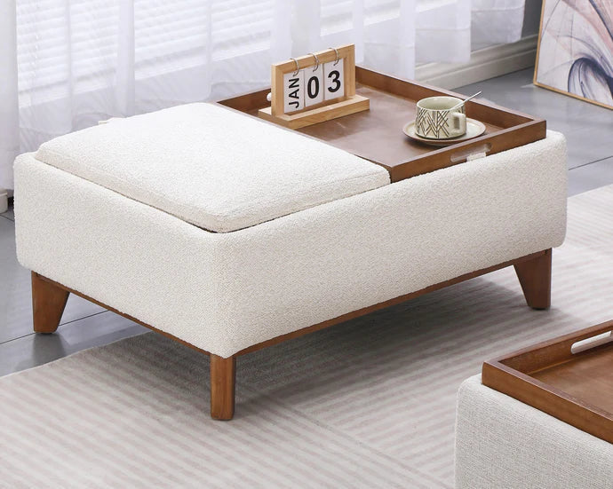 PARMA OTTOMAN COFFEE TABLE - SMALL